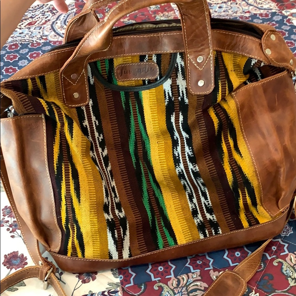 Tia Sadie large weekender bag convertible backpack